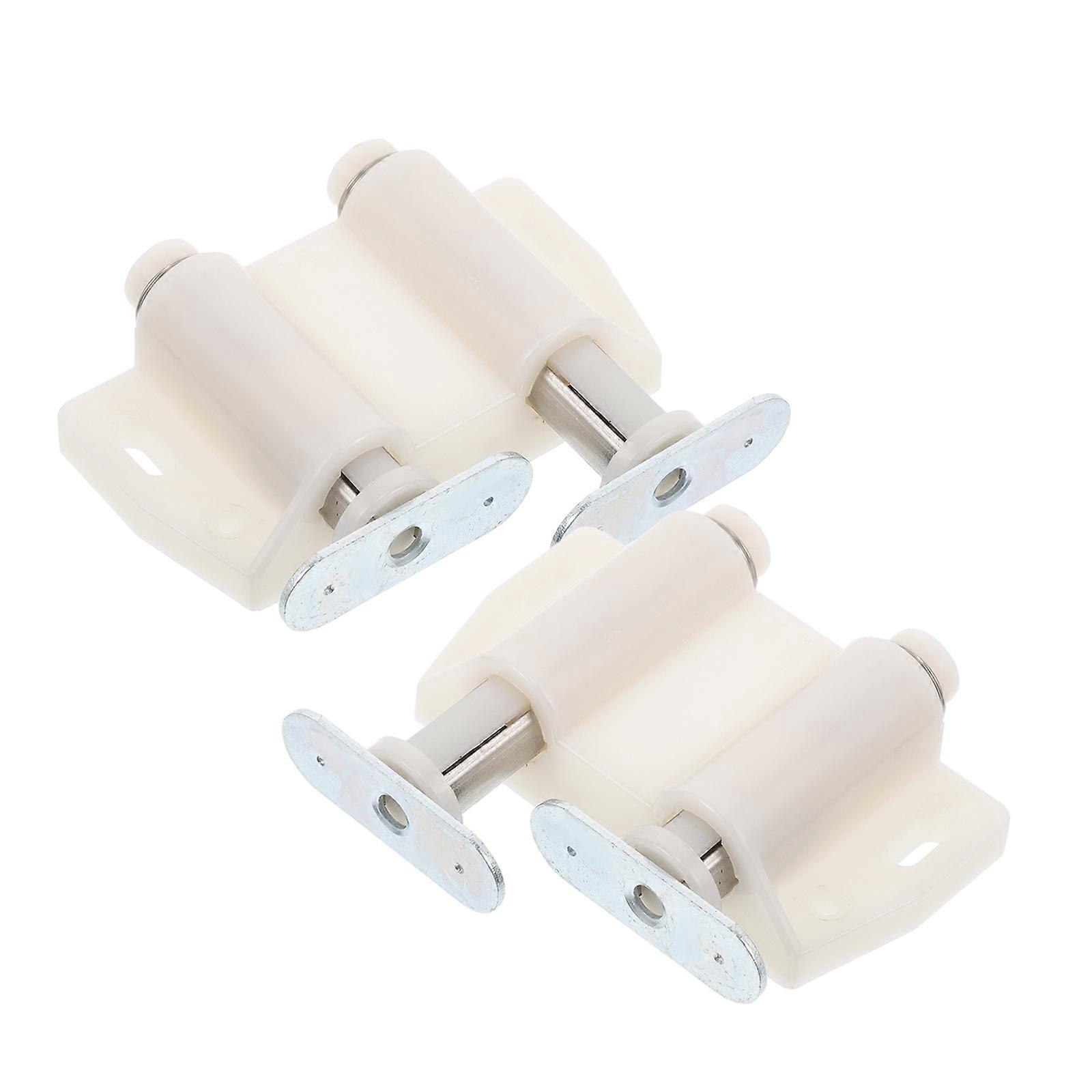 Magnetic Cabinet Latch Automatic Rebound Push to Open 2Pcs Set