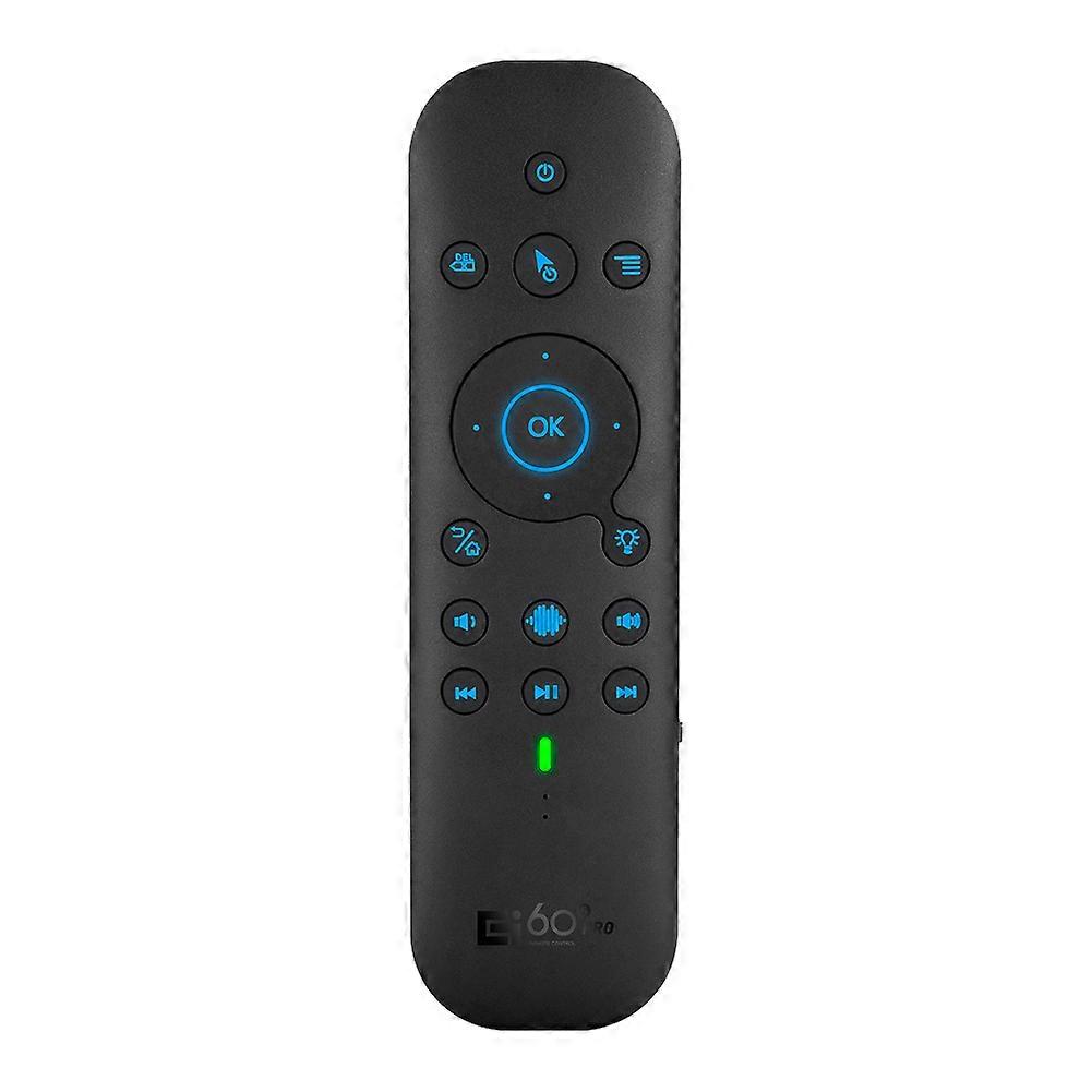G60S Pro Air Mouse Télécommande vocale sans fil Télécommande Bluetooth