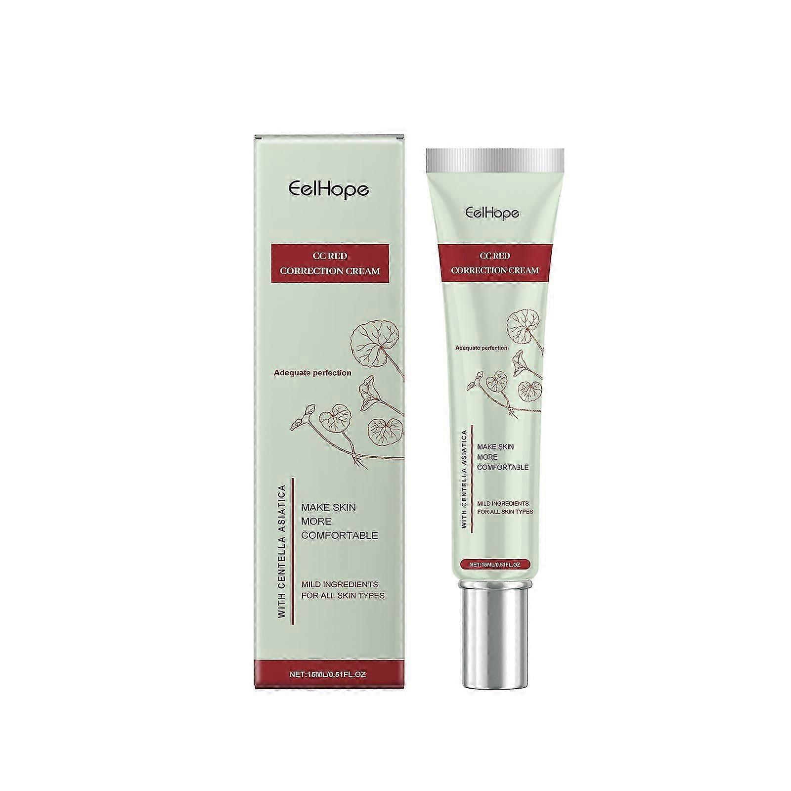 Eelhope Centella Asiatica Cc Cream Gently Moisturizes And Conceals, Brightens The Complexion For Nude Makeup, And Makes The Natural Look Light And Hyd