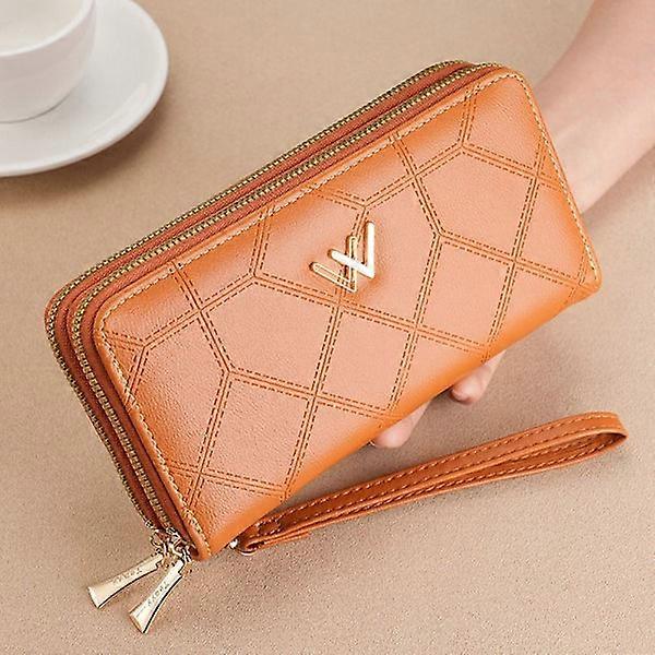 Long wallet coin purse ORANGE Orange