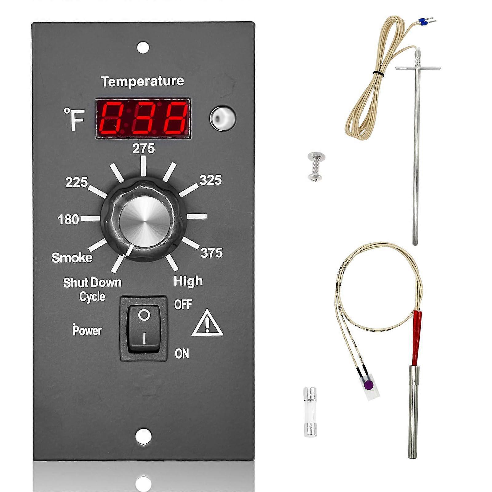 Controller Kit for Traeger Grill with RTD Probe and Igniter, Digital Thermostat Replacement Board
