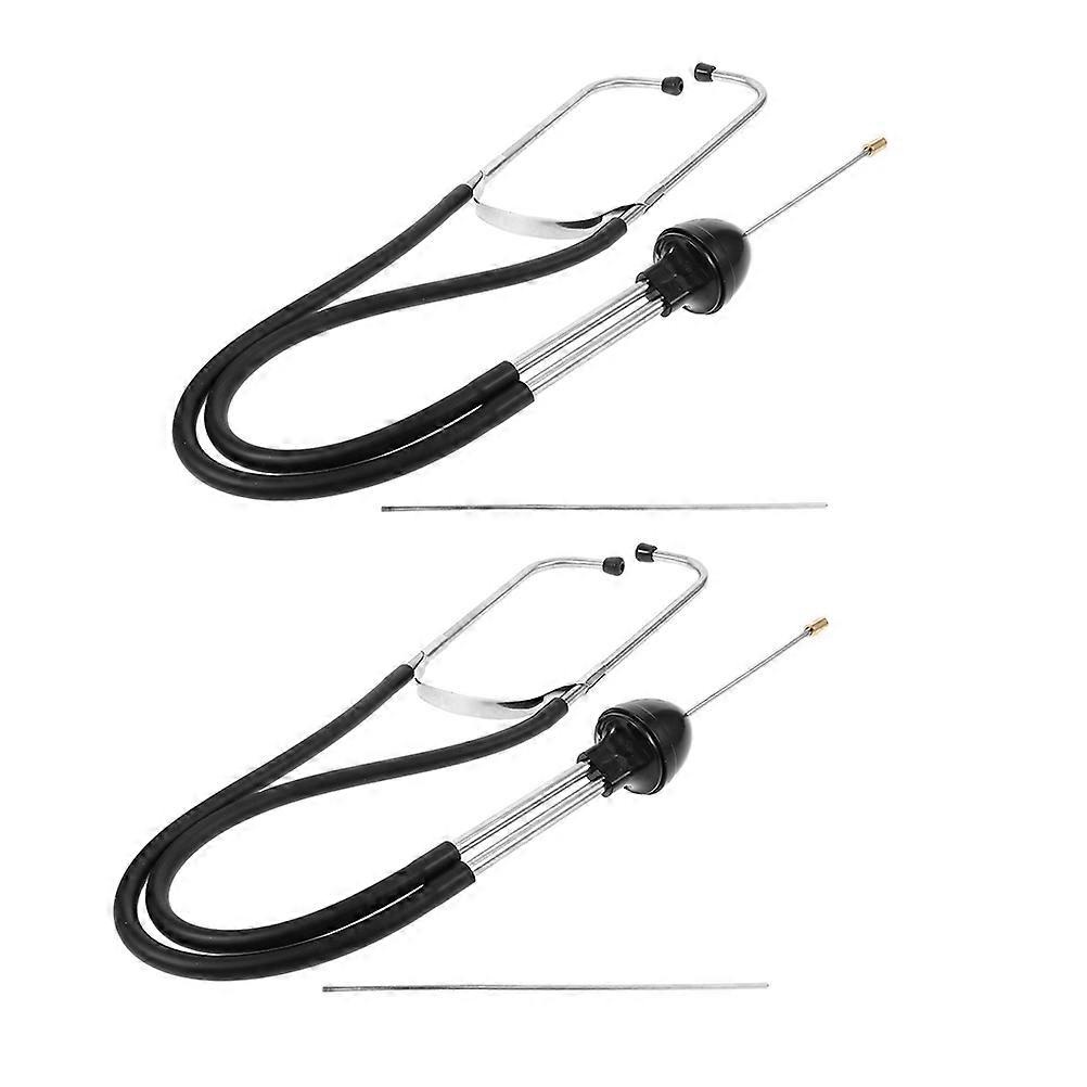 Portable Water Leak Test Stick Stainless Steel Tool for Testing 2Pcs