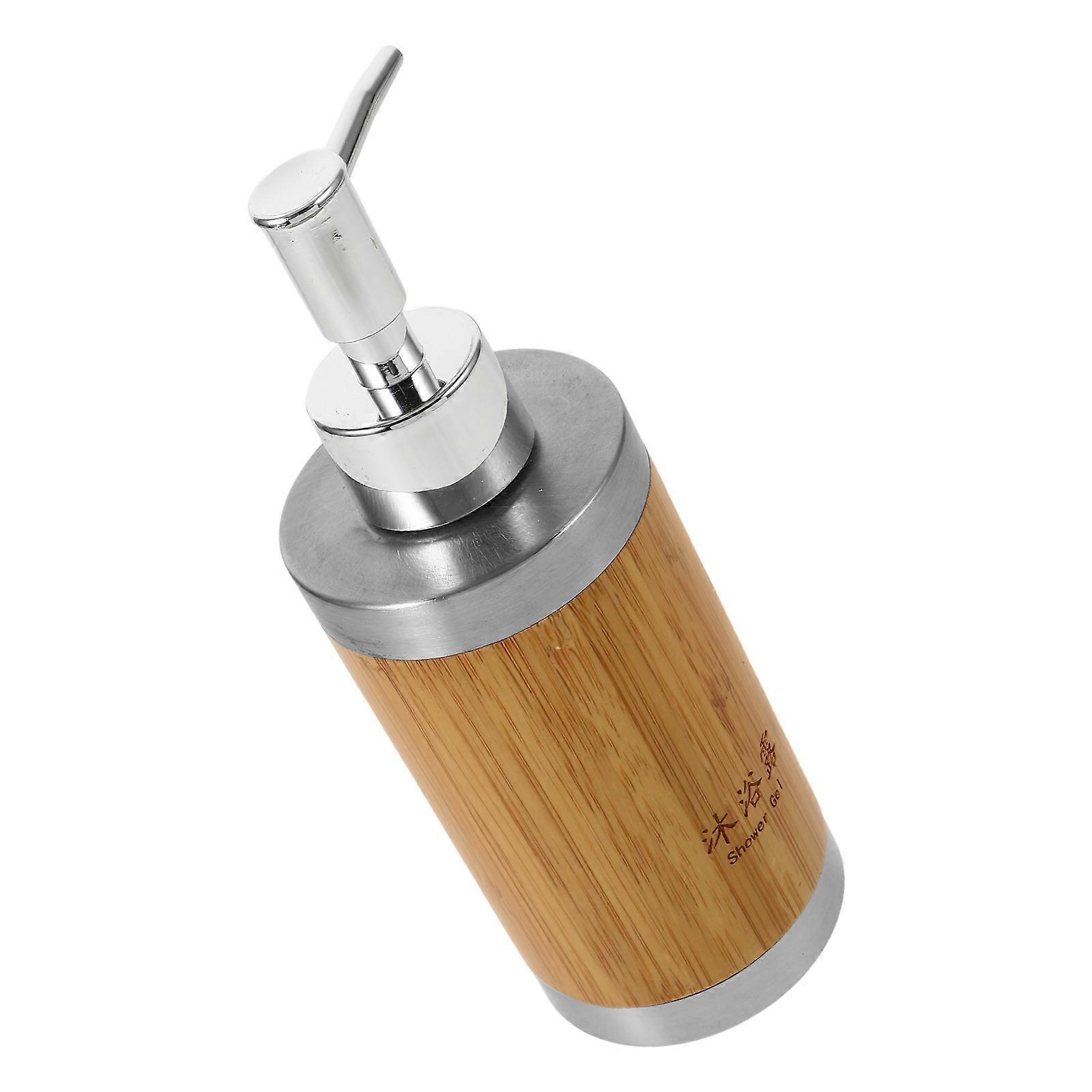 Press Type Shower Gel Bottle Refillable Lotion Dispenser with Pump