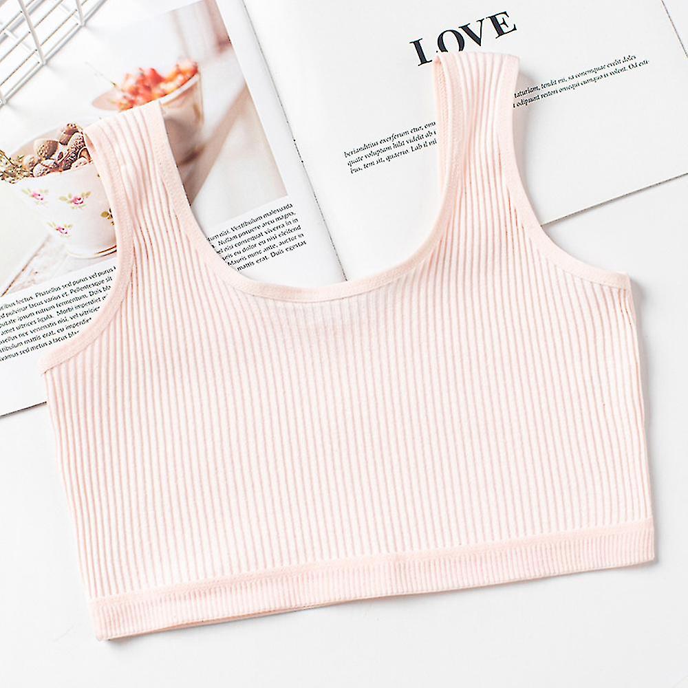 Tonårsflickor Underkläder Solid Sport Puberteten Bra Underkläder