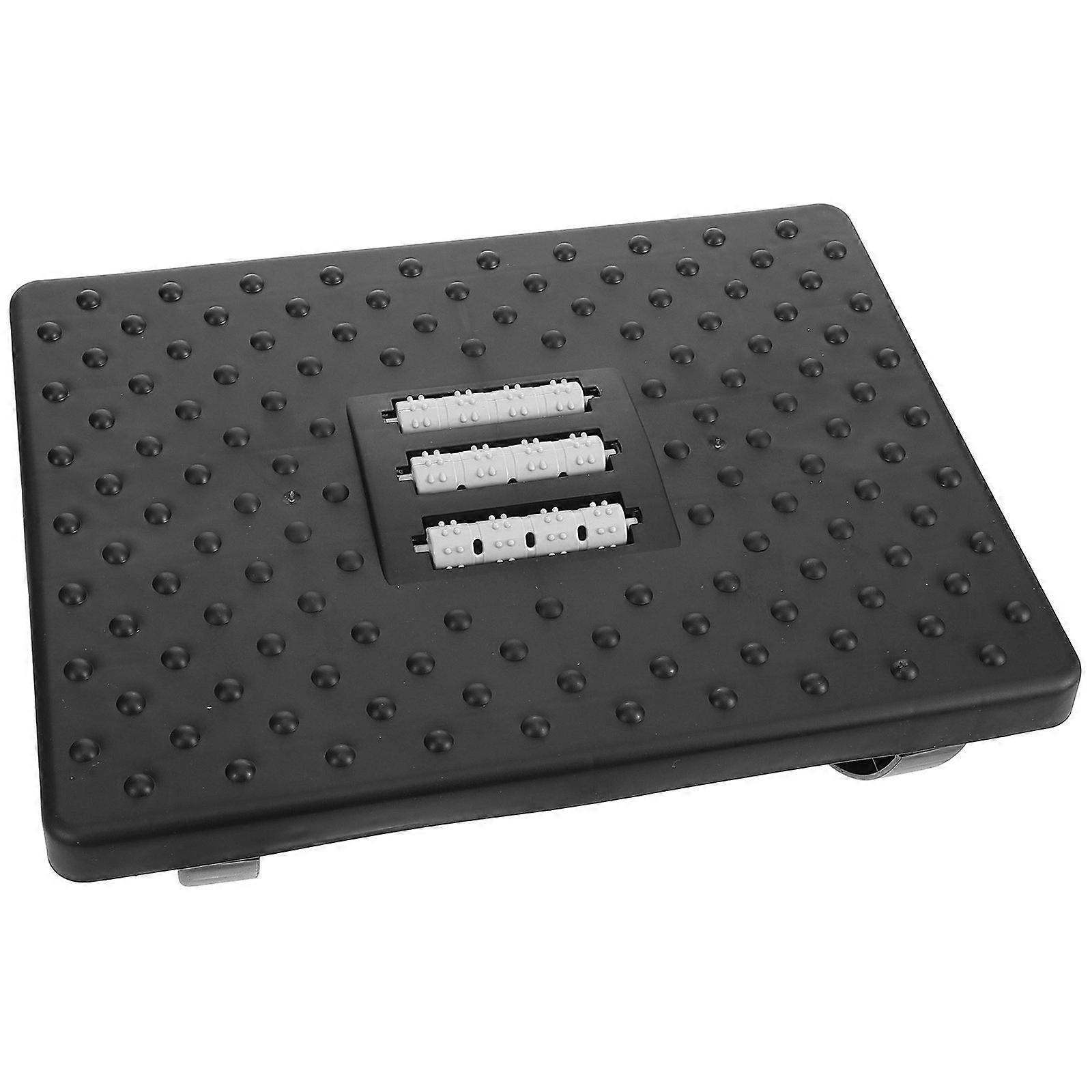 Office Footstool Black Footstool for Foot Resting 1 Unit