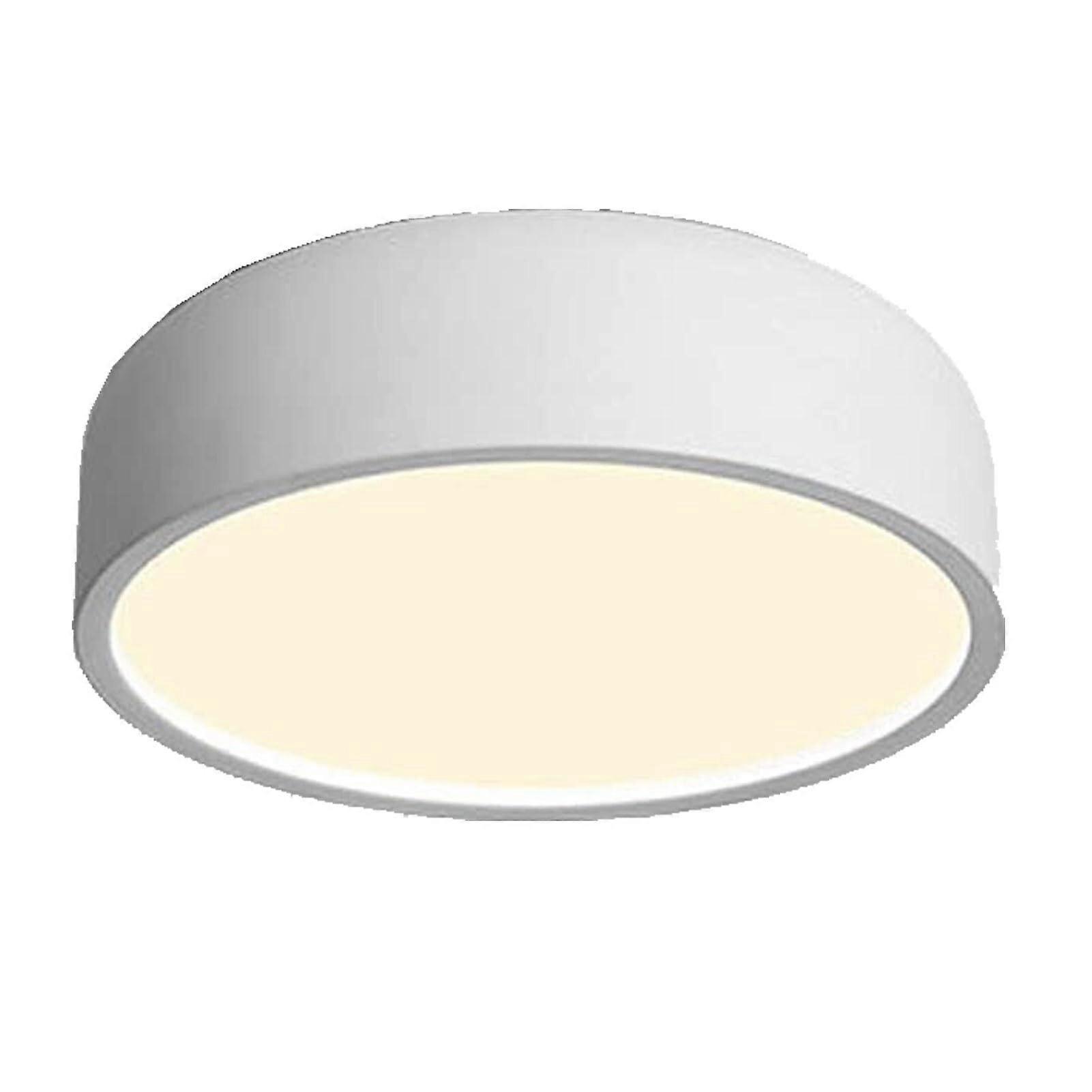 Modern LED Flush Mount Ceiling Light Fixture White 60cm E27 Socket for Bedroom Living Room