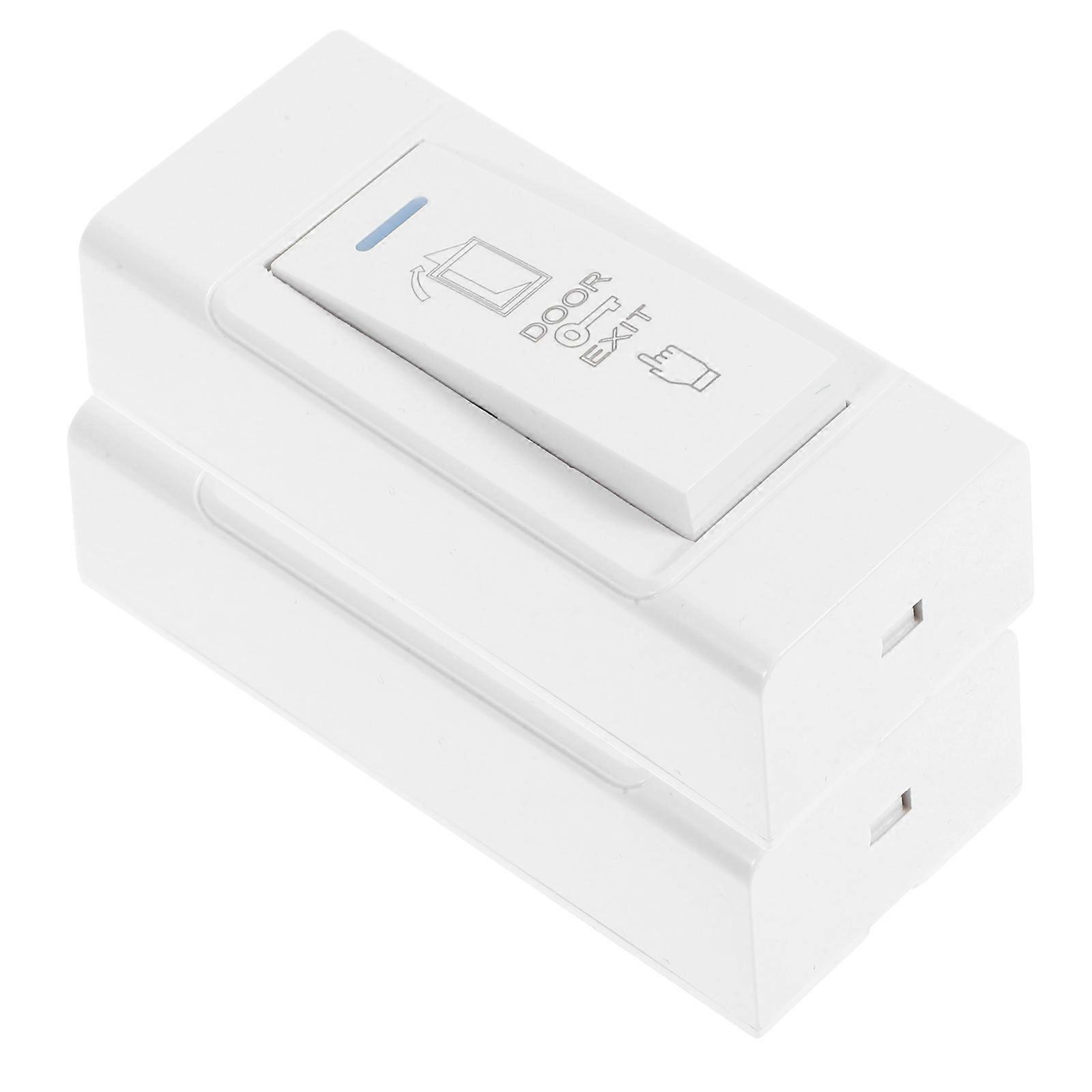 Door Access Control Switch Push to Exit Button 2Pcs Heavy Duty Wall Mounted Panel