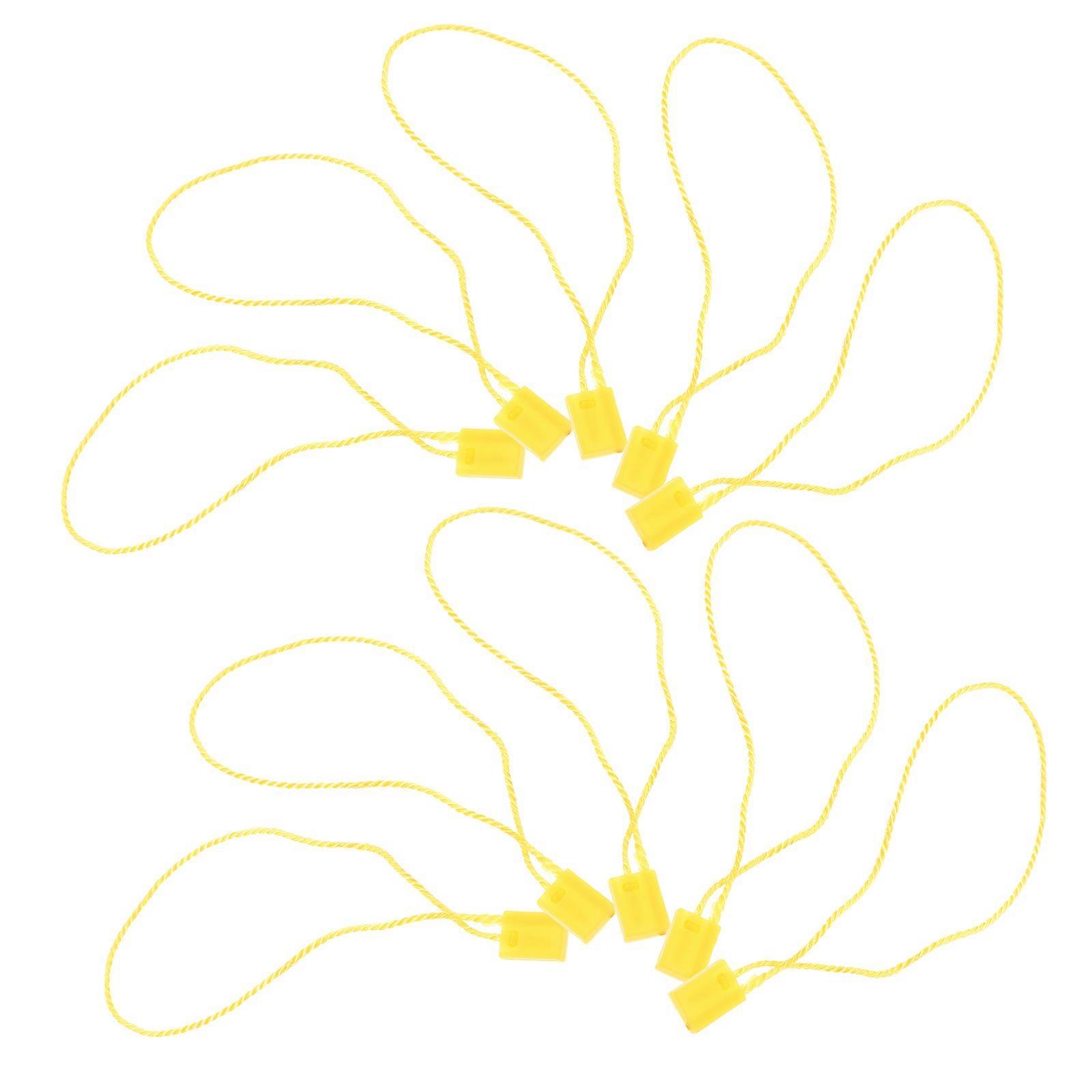 Plastic Square Buckle Hang Tag String for Clothes Tags 950Pcs Fastener