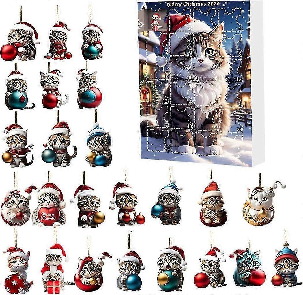 Christmas Advent Calendar Cats
