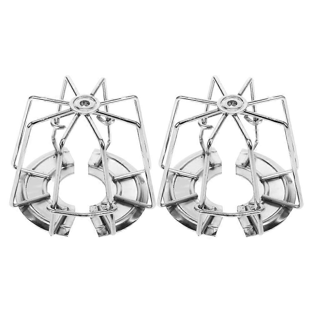 Metal Fire Sprinkler Head Protector Flush Mount Guard for Fire Safety 2Pcs