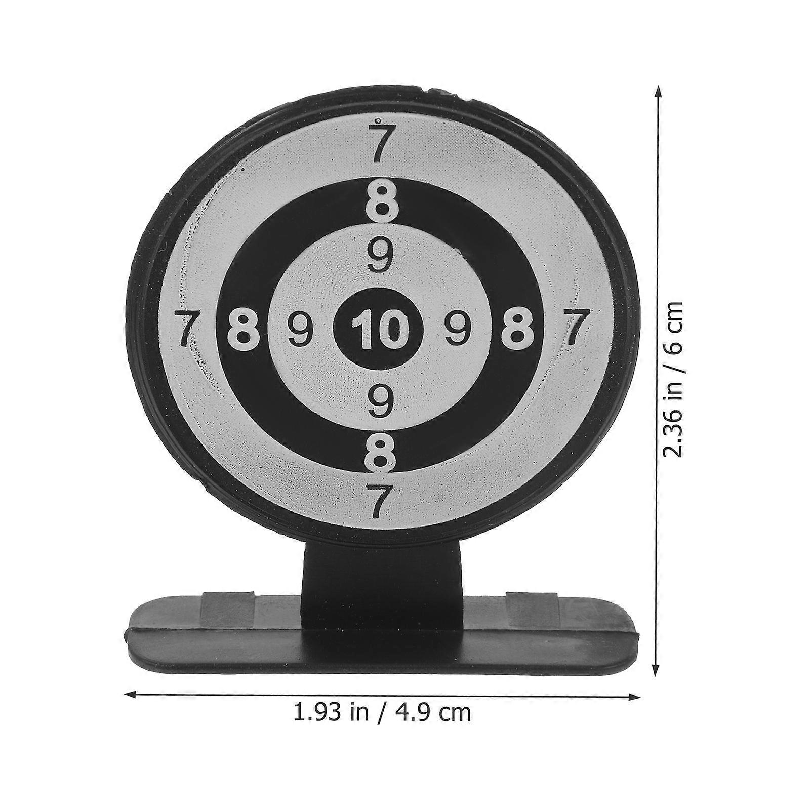 Black Plastic Dart Boards for Kids Interactive Play 10Pcs Collection