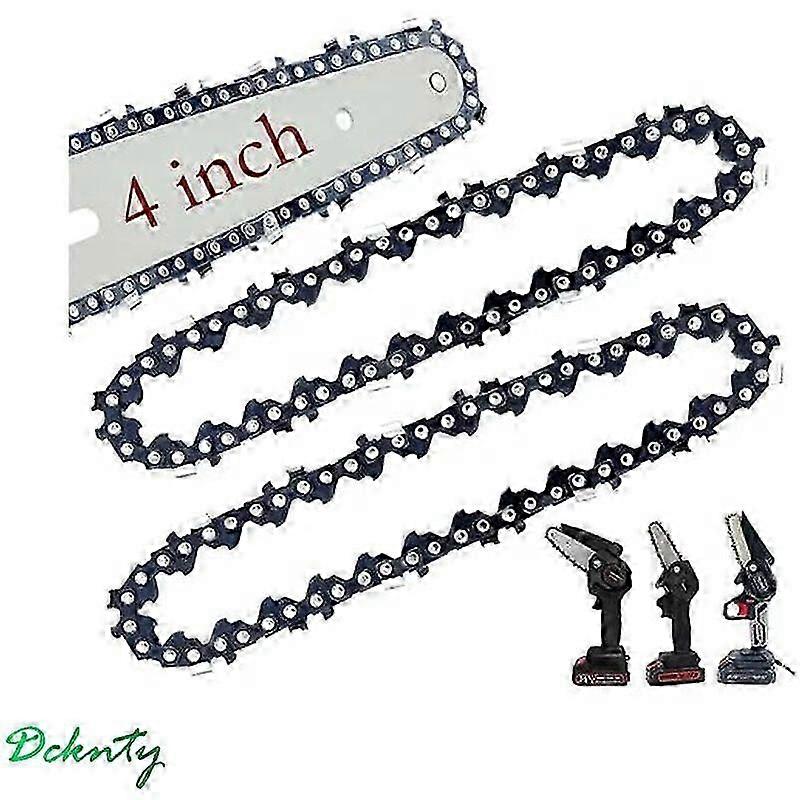 26-27 Pack Mini Chainsaw Chains 4 Inch Replacement Chains Walkbee hwy