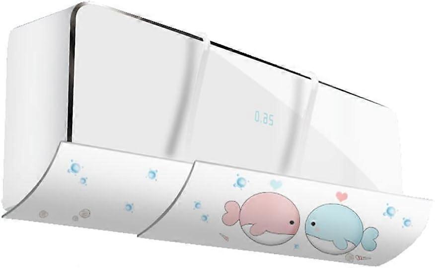 Retractable Air Conditioner Wind Deflector Anti Direct Blow Wall Mounted Adjustable Shield