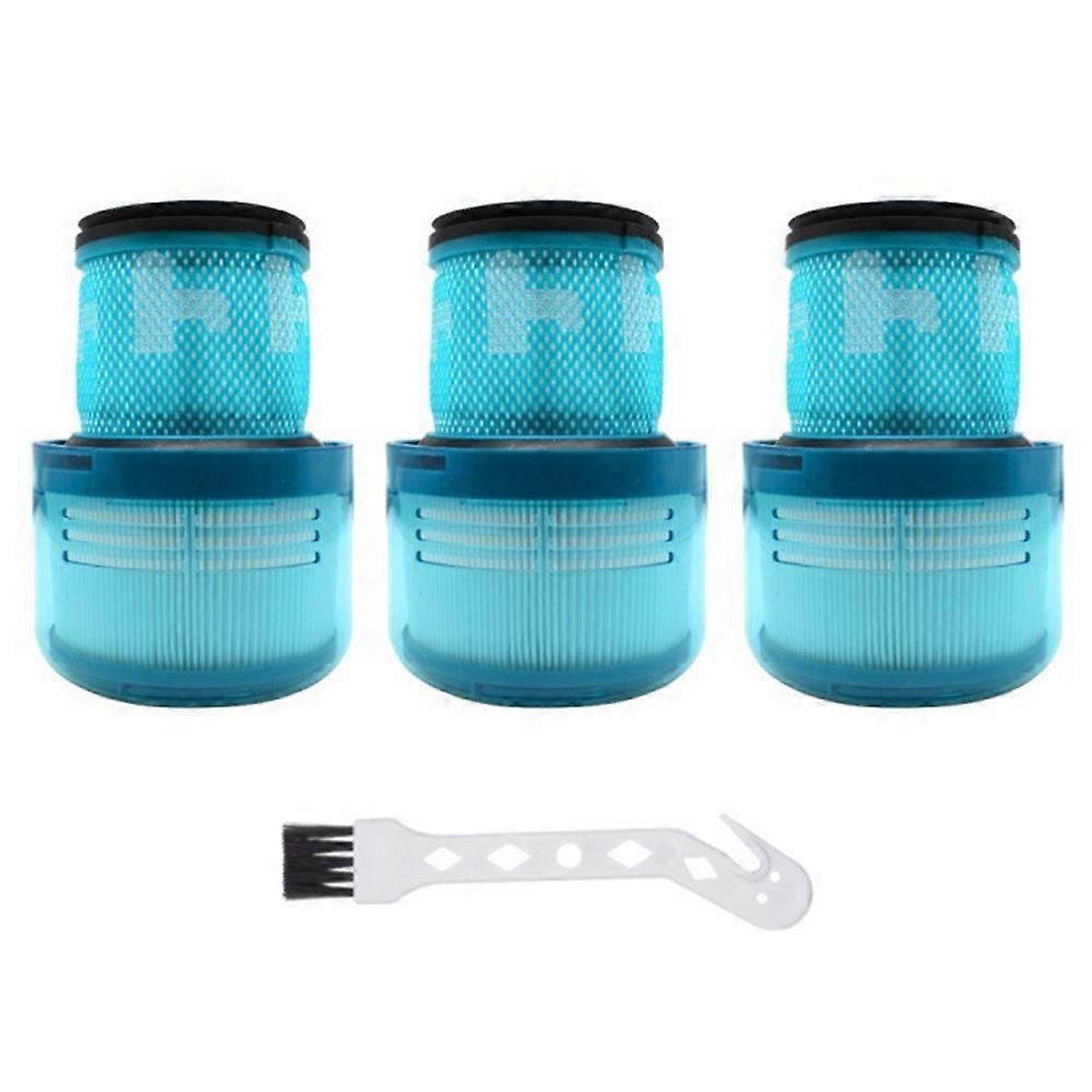 3Pcs for Dyson V15 Vacuum Cleaner Replacement Filters with Brush