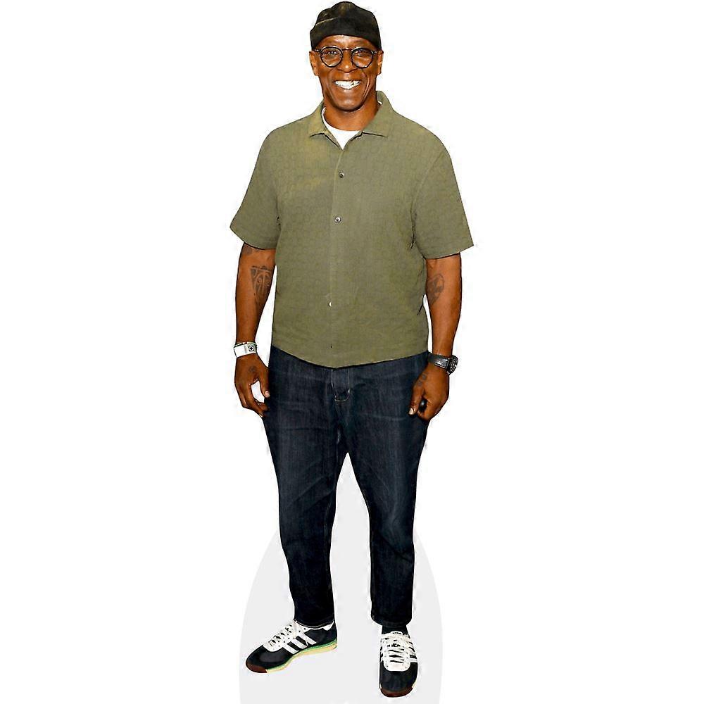 Ian Wright (Green Top) Cardboard Cutout (lifesize OR mini size). Standee. Stand Up.