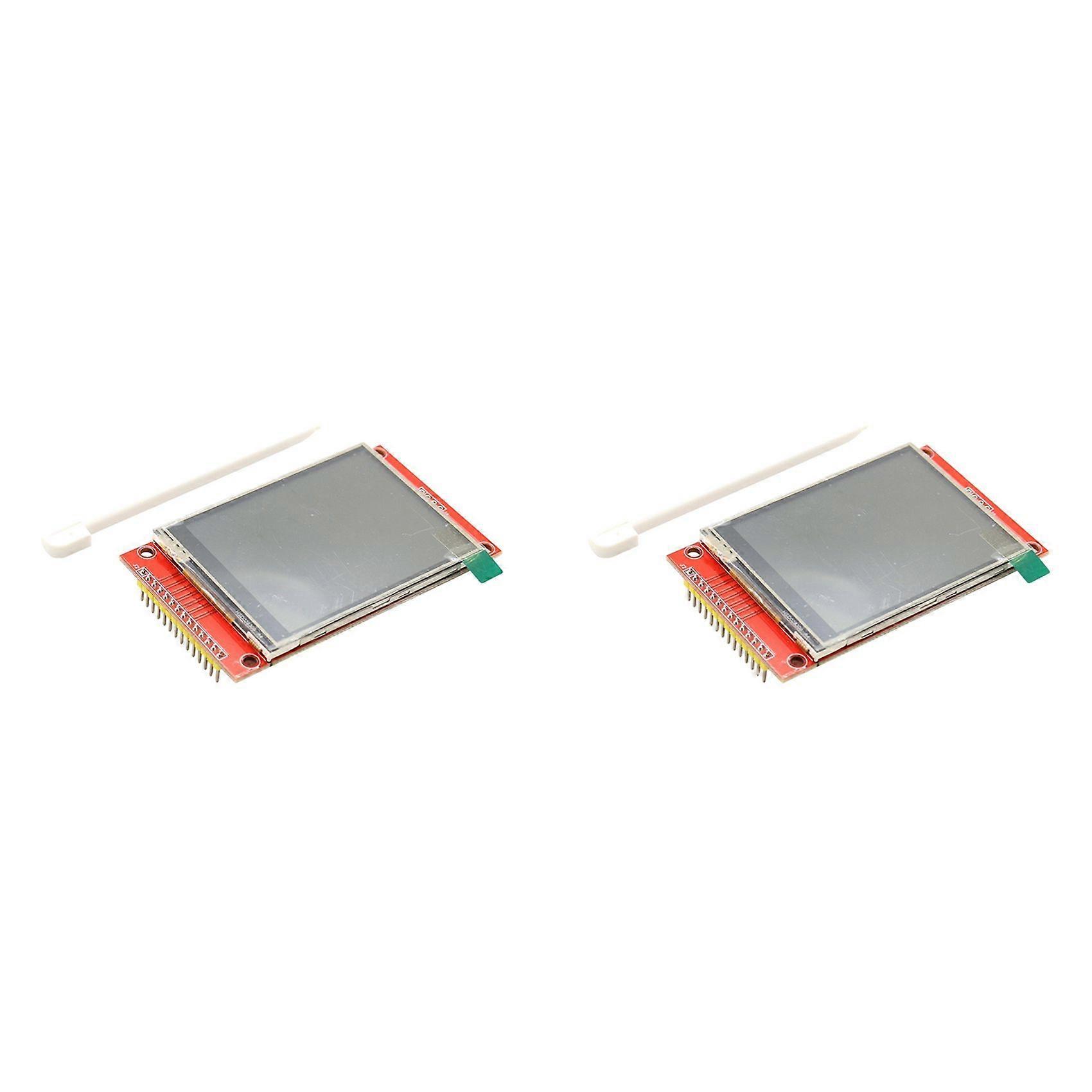 2pcs 2.8 Inch SPI TFT LCD LCD Module 240X320 ILI9341 with Touch LCD Module