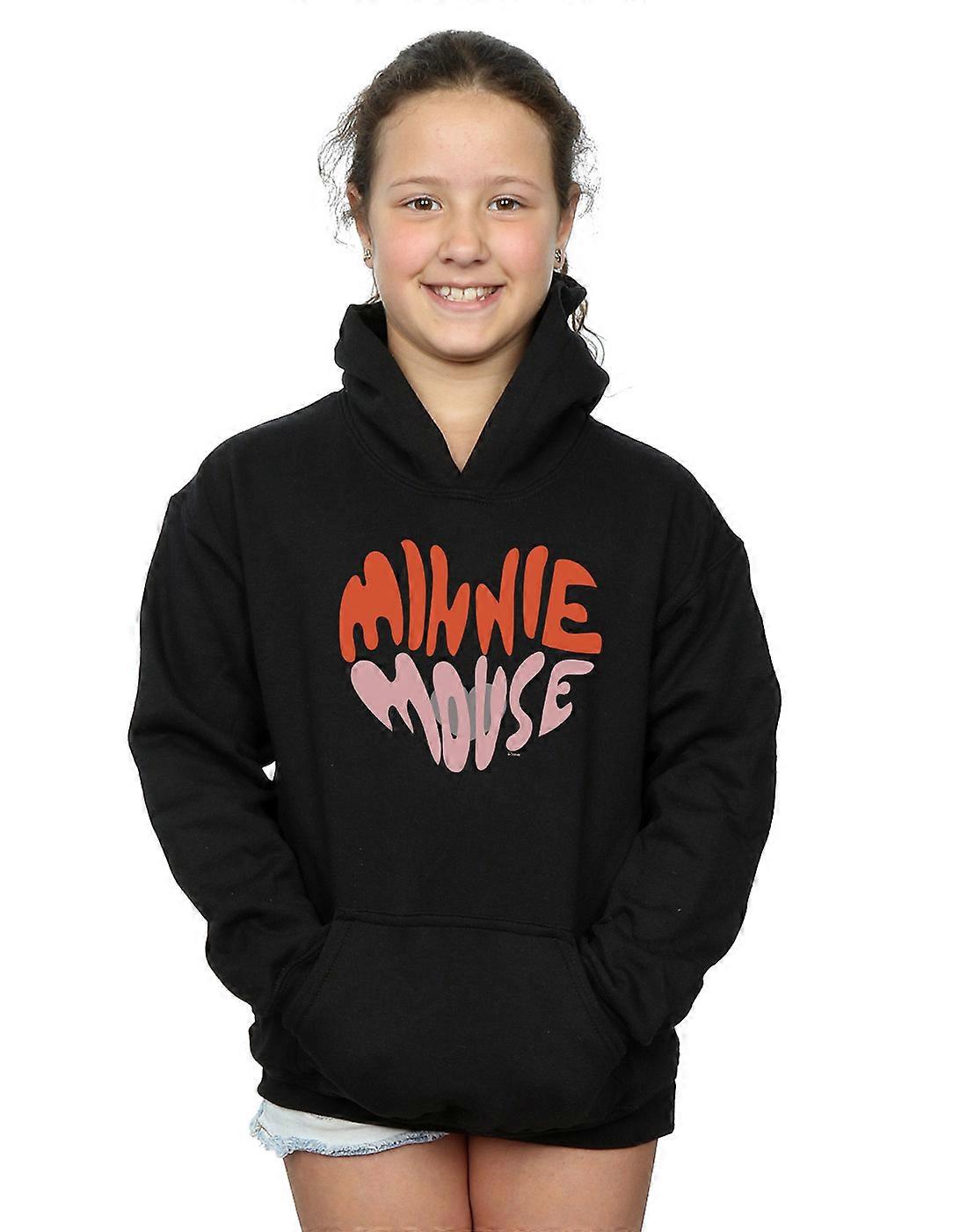 Disney jenter Minnie Mouse hjerte formet Hettegenser