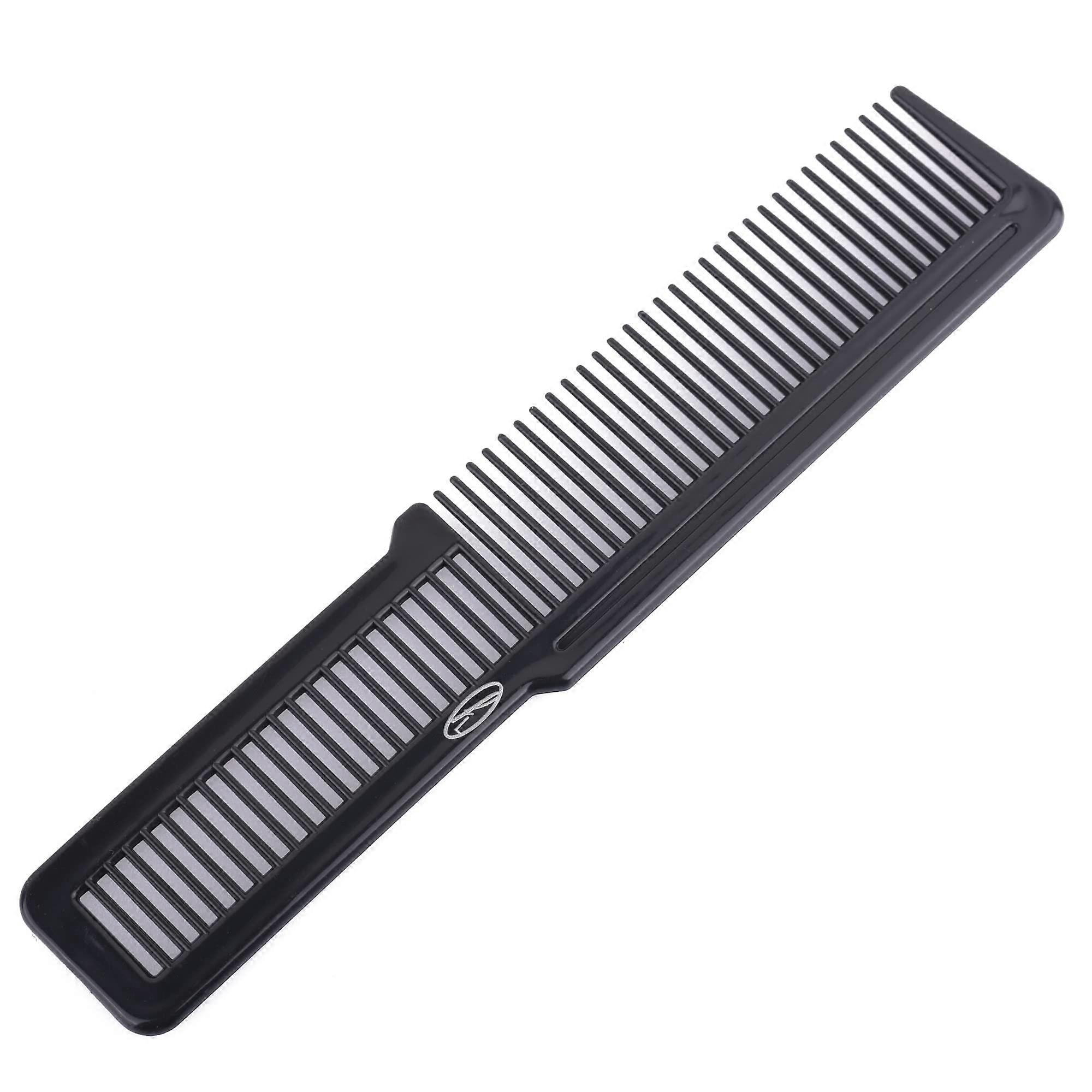 Barber Comb with Wide Handle for Precision Cutting and Scalp Protection Tips