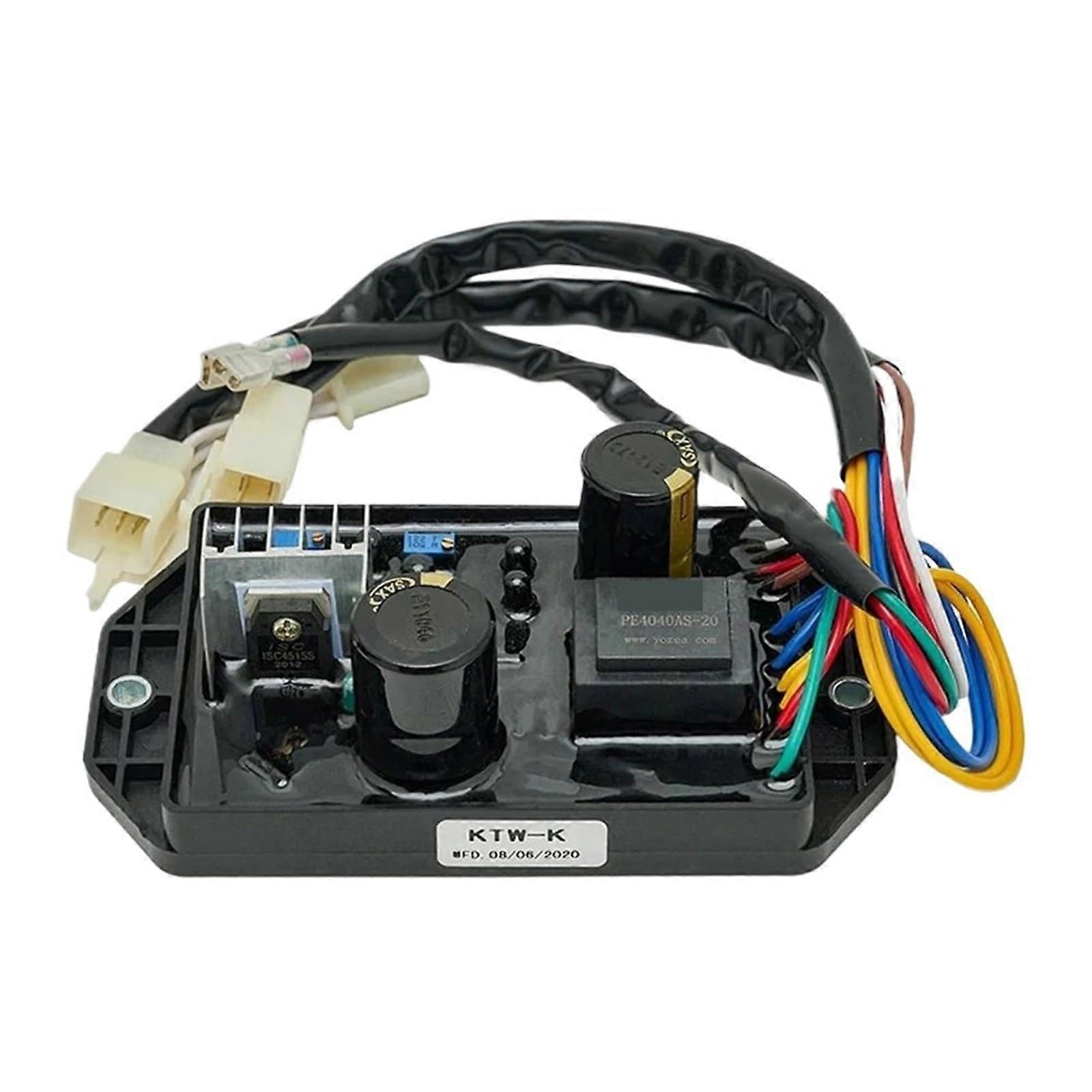 Voltage Regulator AVR for 5KW Single Phase Diesel Welder Generator, Stable Voltage Output Control Module