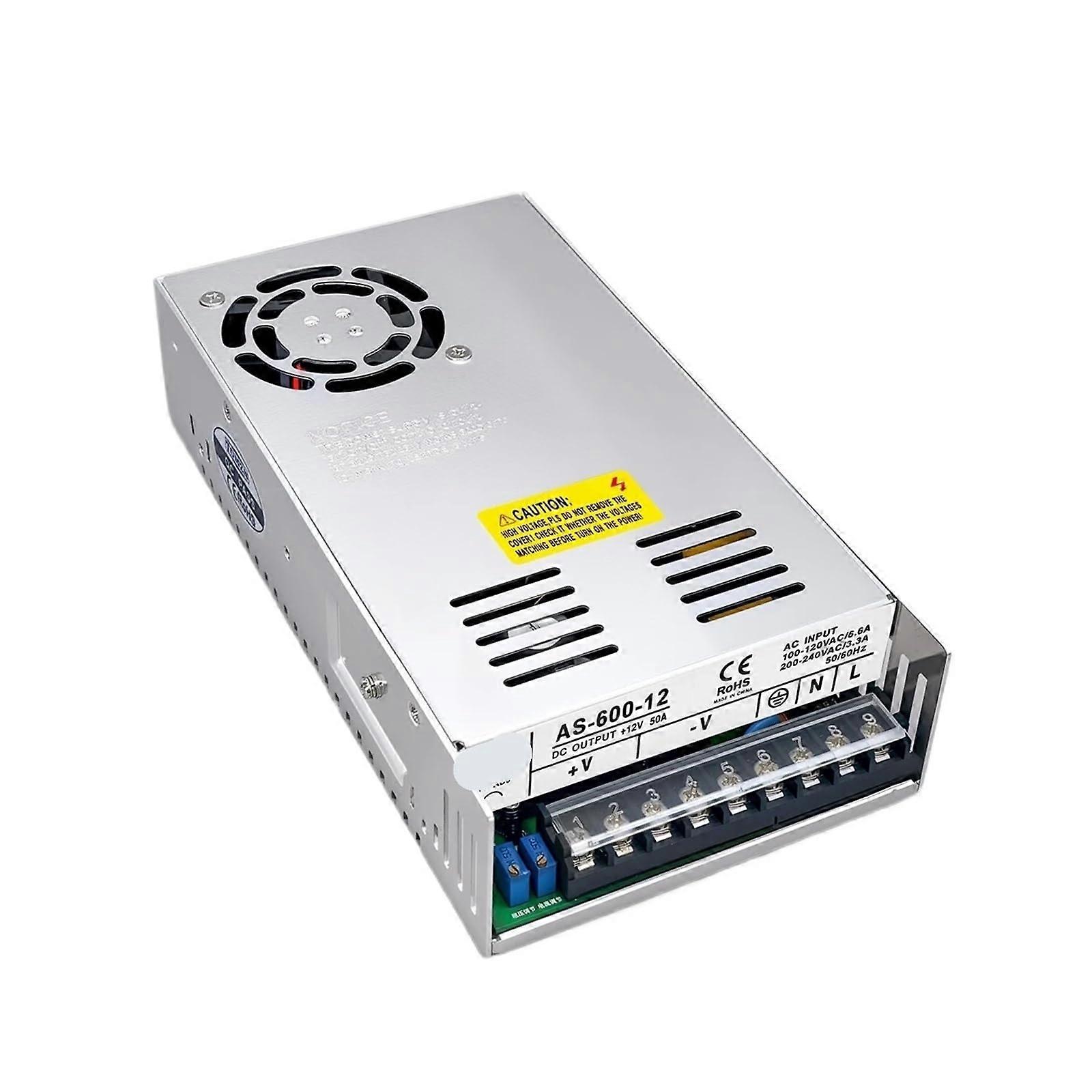 Switching Power Supply 600W 36V Adjustable Voltage Dual Input 110V 220V  Power Output