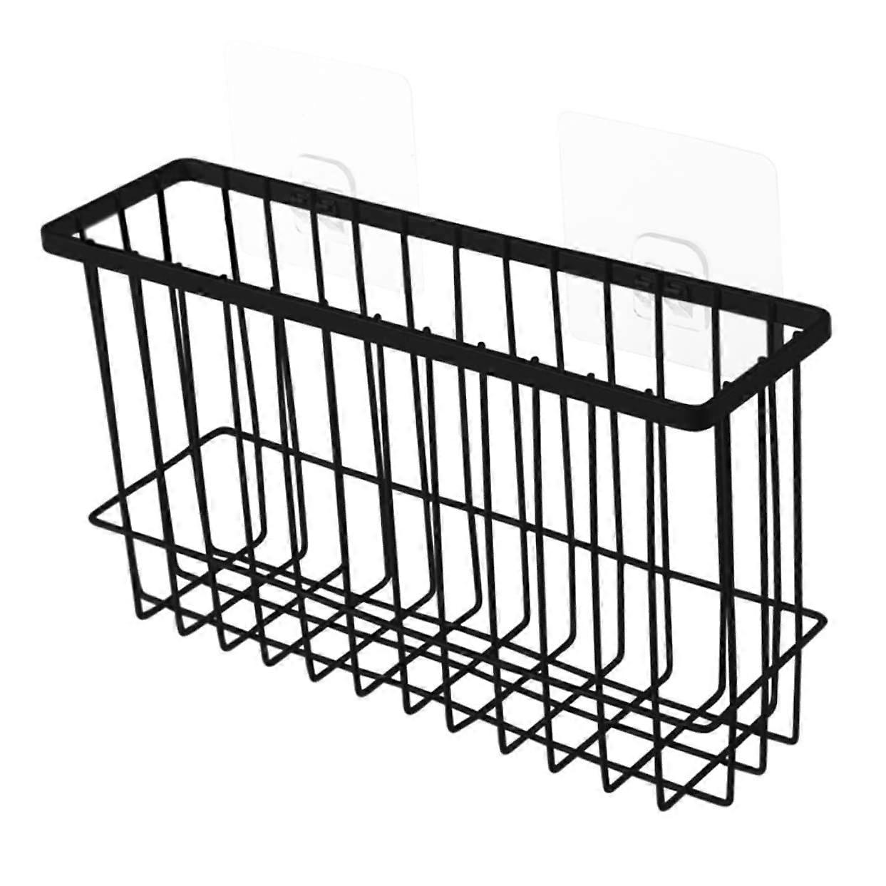 Bathroom Shower Caddy Rustproof Waterproof Wall Mounted Wire Shelf SpaceSaving Organizer Basket