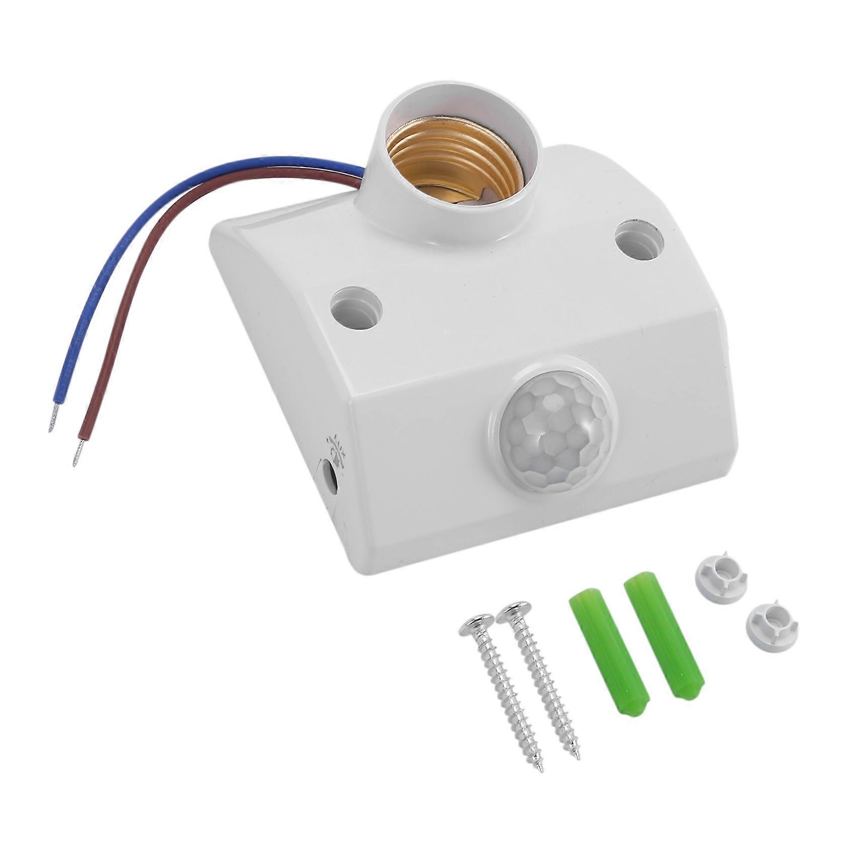 Base Socket IR Lamp Bulb Movement Detector