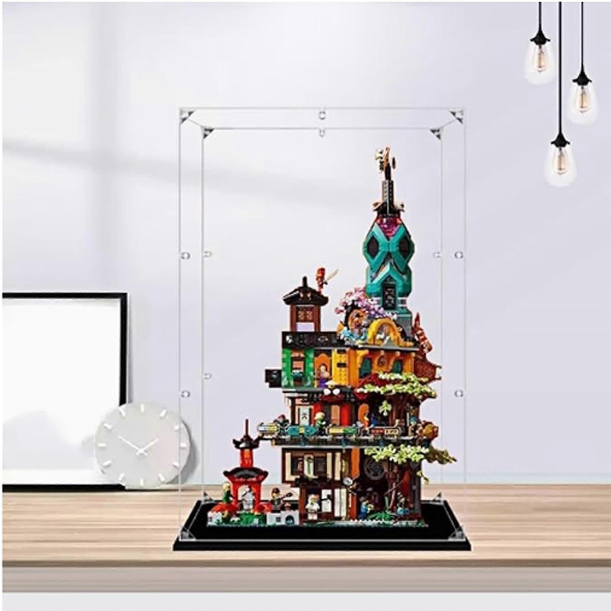 Acrylic Display Case for  71741 Garden Model, Clear Dustproof Showcase, 2mm Transparent