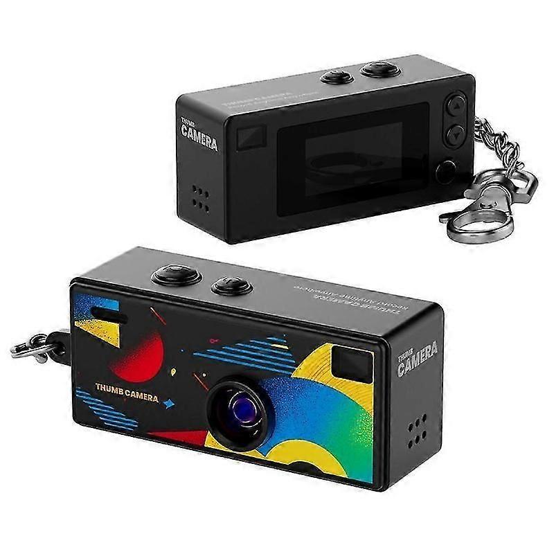 Mini Camera Backpack Charm 1080p HD Upload Photos 0.96inch Screen