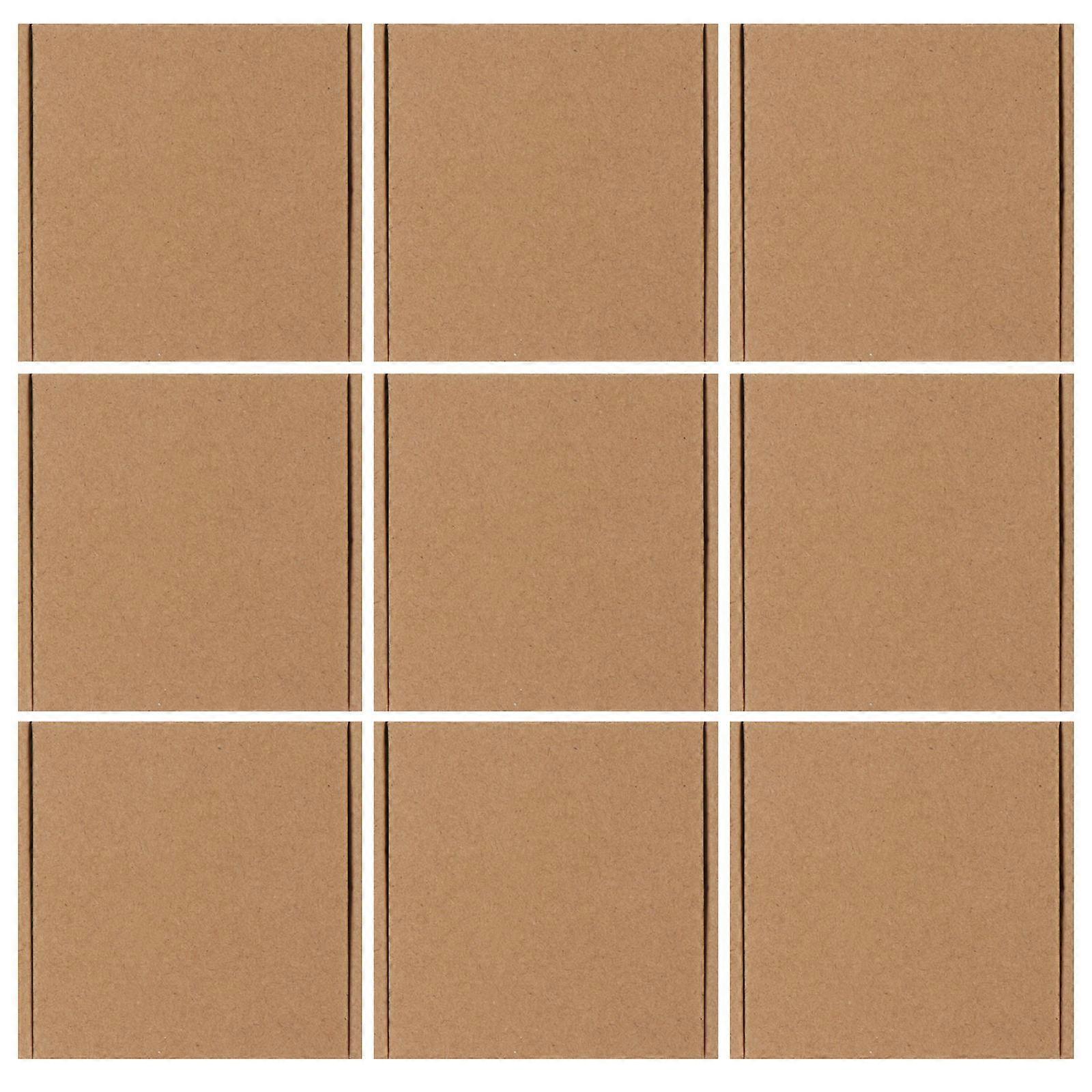 Packaging Box Corrugated Board for Storage Use 25Pcs Sturdy Moving Boxes