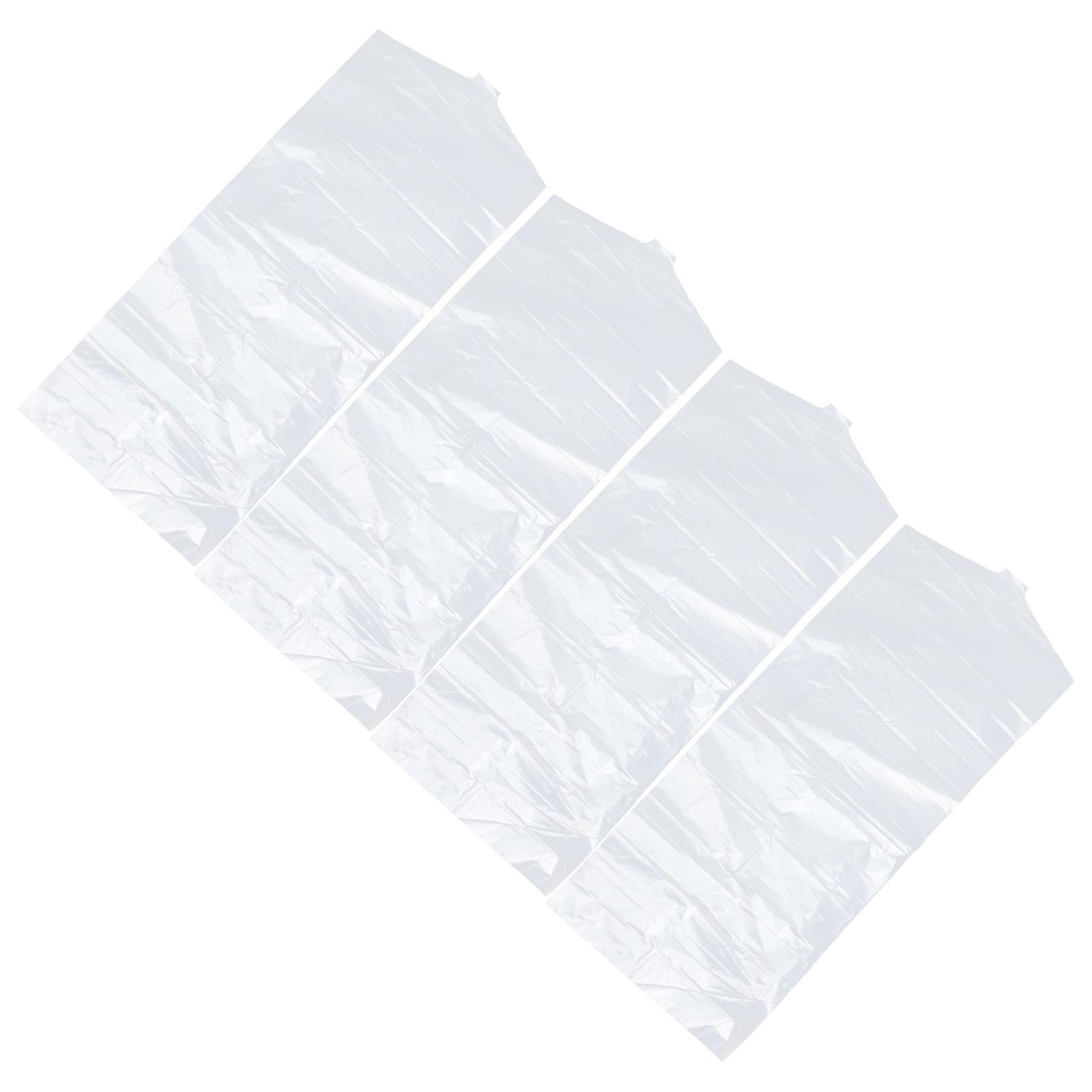 Garment Storage Bags for Storage Transparent Pe Material 4Pcs Set