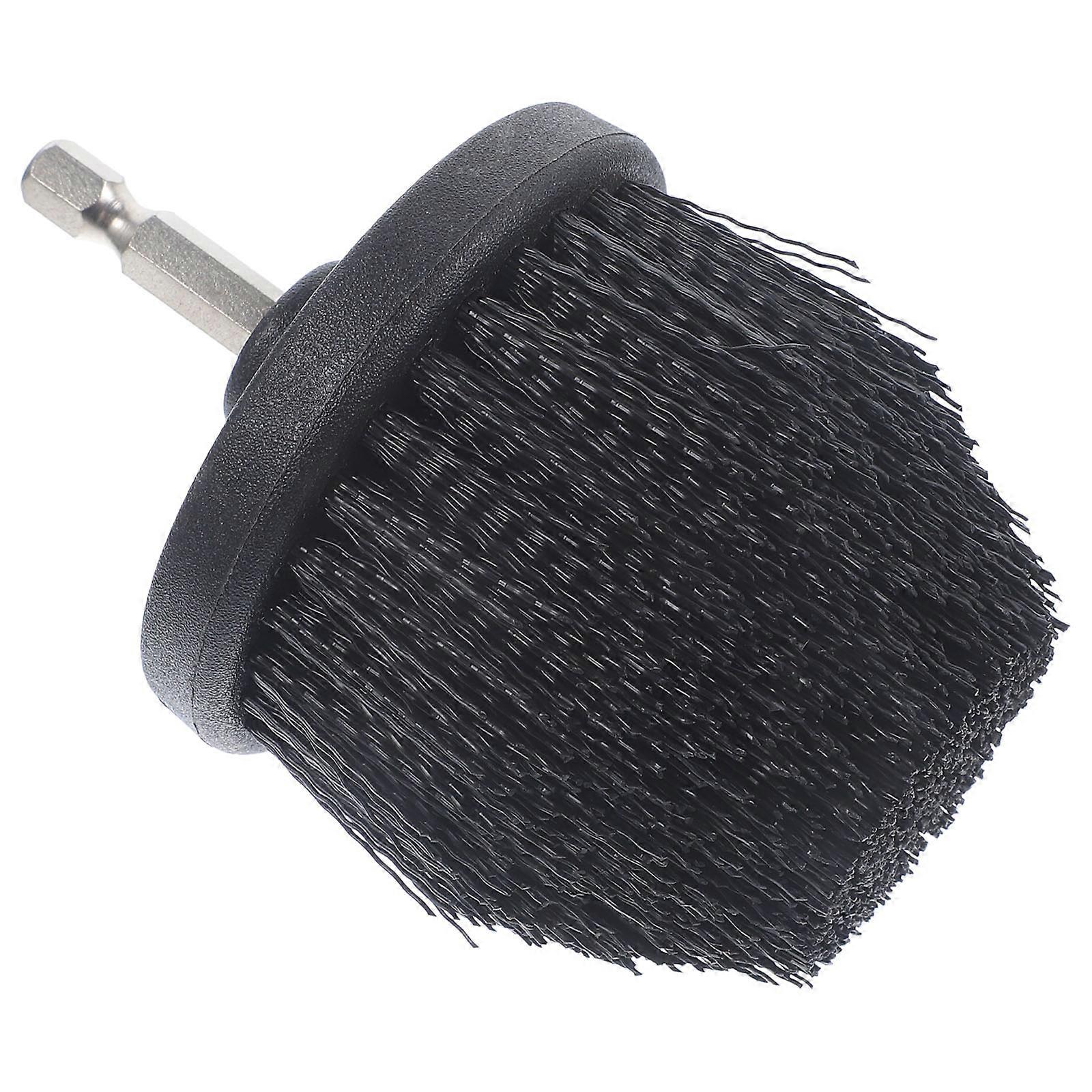 Drill Brush for Cleaning 2Pcs Black Scrub Brush Drill Attachment