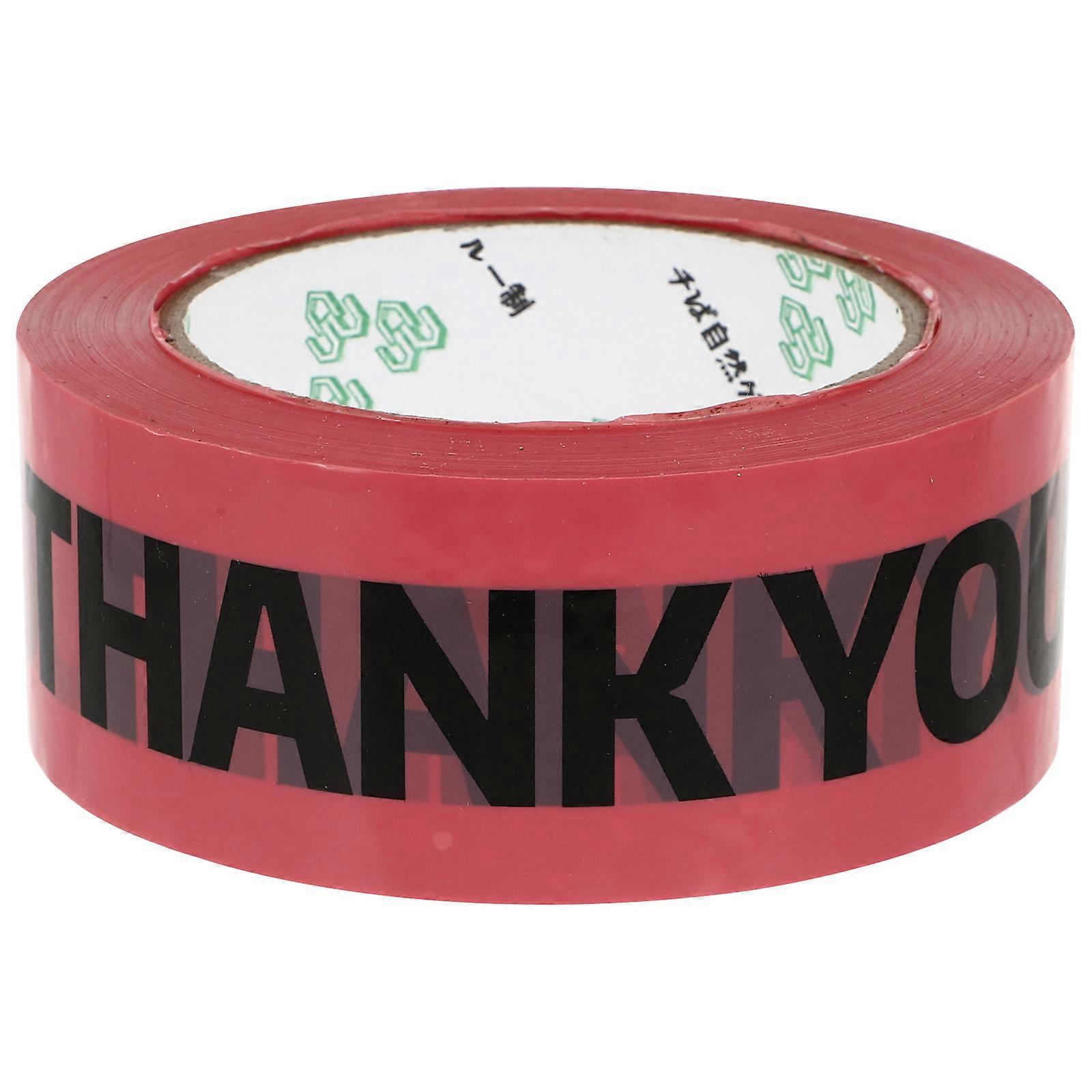 Pink Creative Plastic Tape for Gift Wrapping 1 Roll with Adhesive Function