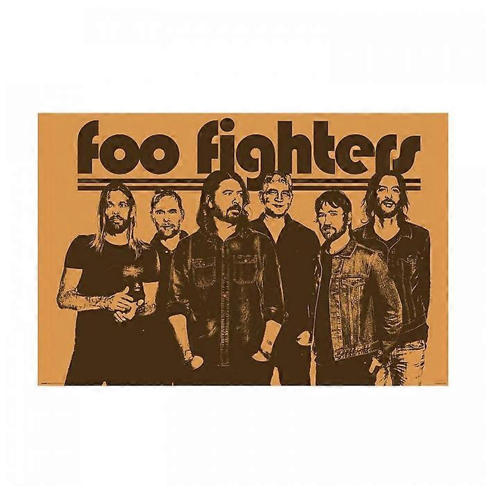 Foo Fighters Group Poster