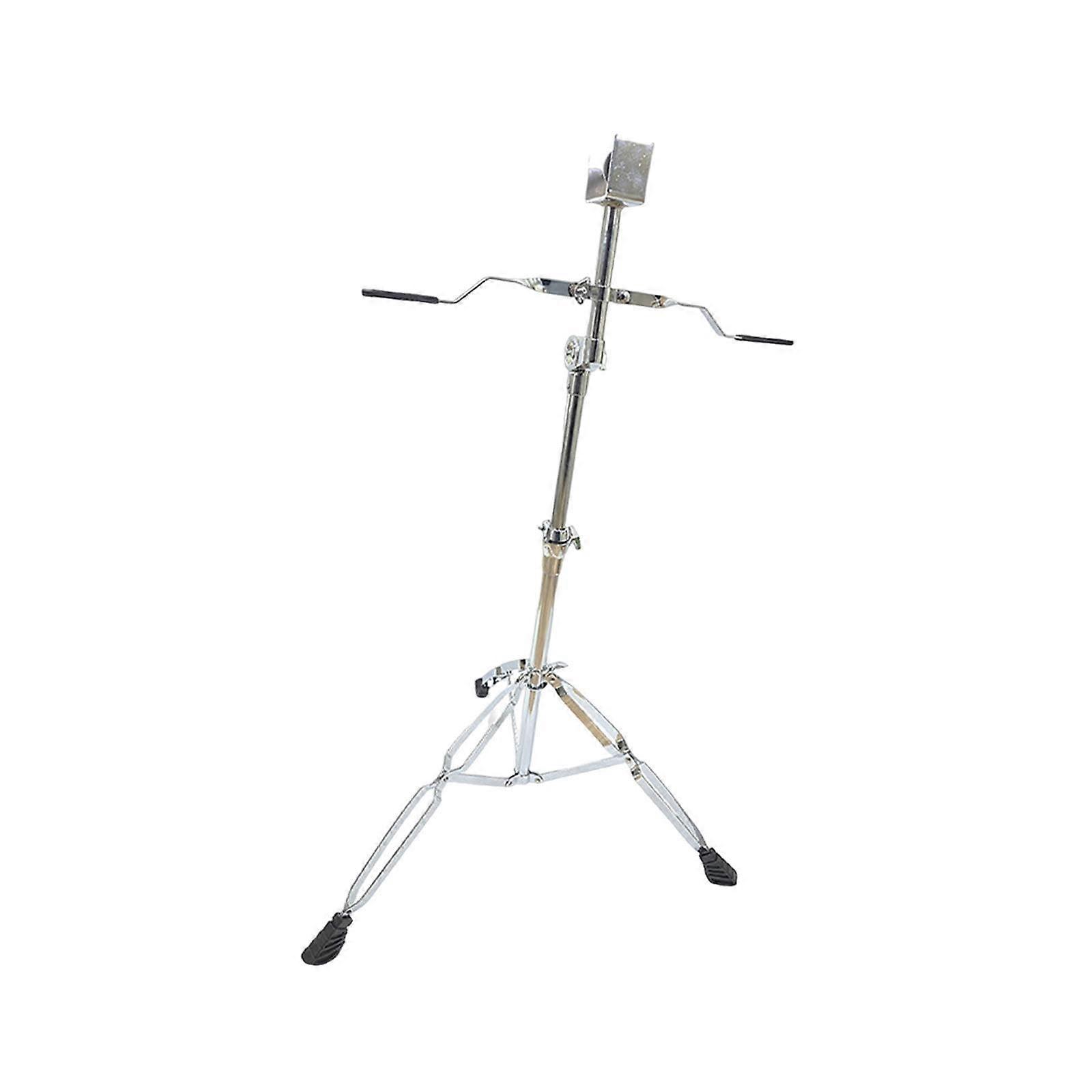Adjustable Bongo Drum Stand with Nonslip Base and Lightweight Frame for Performance