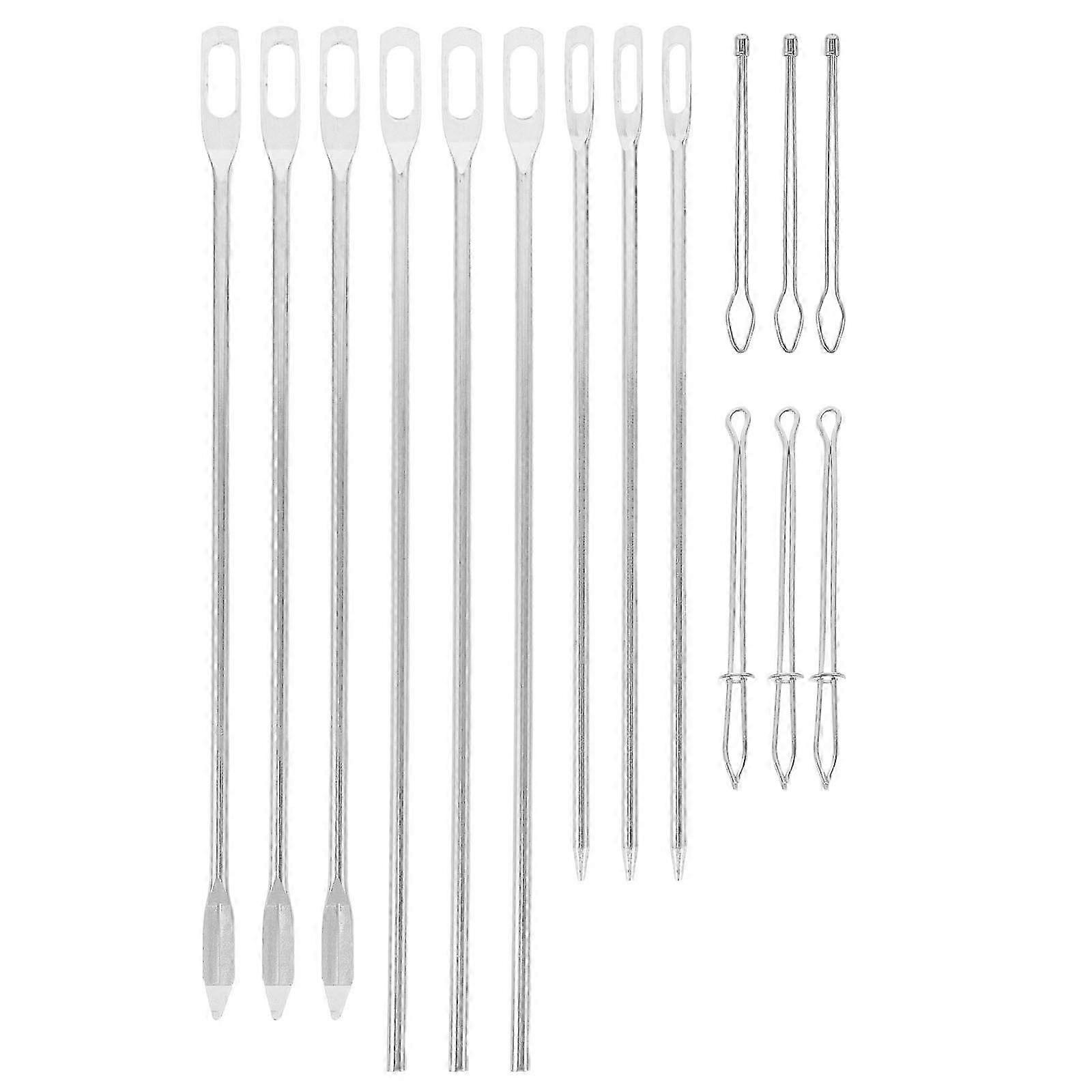 15pcs Drawstring Threader Tools Handy Thread Inserting Tools for Hoodies Pants Elastic Band Threadin