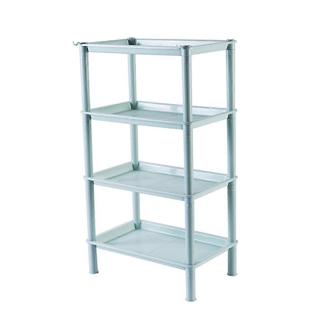 Bathroom storage desktop kitchen floor plastic rack