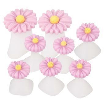 Daisy Flower Silicone Toe Separators Toe Spacers Pedicures Nail Art Tools (1)
