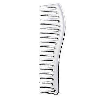 Pettine per capelli galvanizzato, spazzola professionale per capelli da barbiere, strumento per lo styling, accessori per il taglio dei capelli per uso domestico