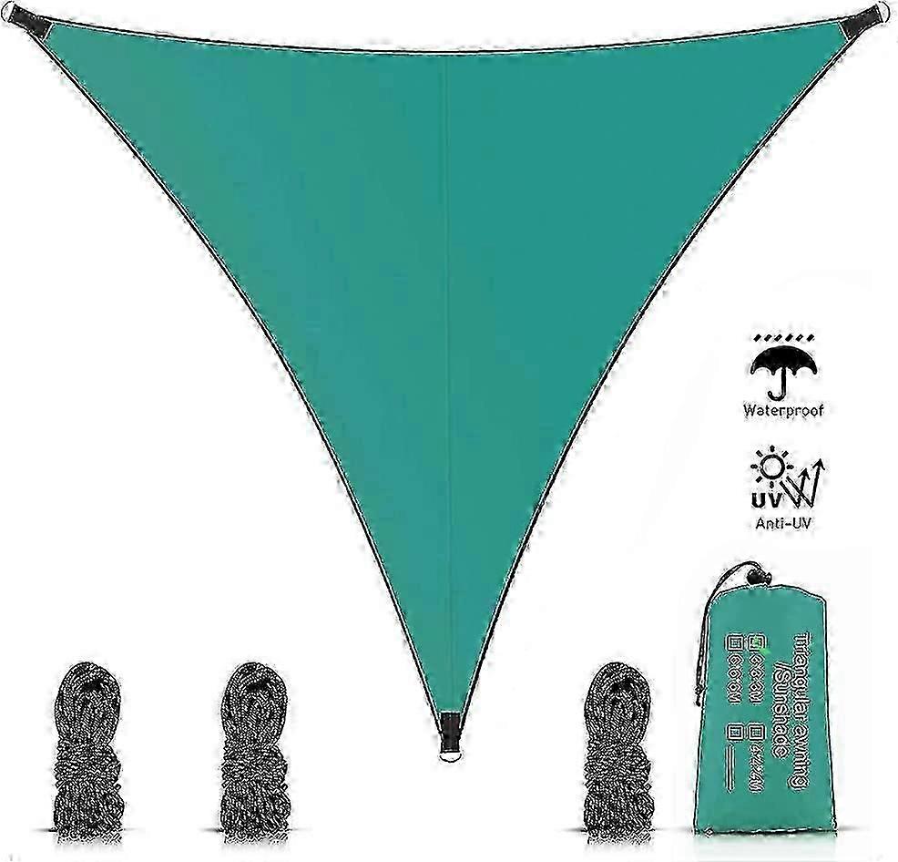 Backyard Triangle Sunshade Sail Patio Waterproof Uv Block Awning