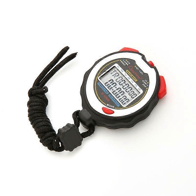 Double-row 60-channel memory multi-functional electronic stopwatch, waterproof referee/competition timer, countdown timer D-106N compatible