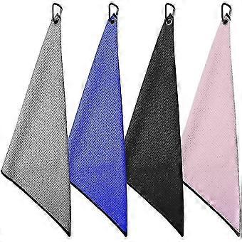 4 Pack 40 X 40 Cm Ręczniki golfowe, Ręcznik golfowy z mikrofibry, Mikrofibra