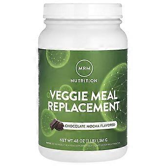 MRM Nutrition, Substituto de Refeição Vegetariana, Mocha de Chocolate, 3 lb (1.361 g)