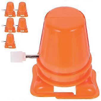 6pcs Vento Vintage Robô Movimento Clássico Brinquedo Mecânico DIY Movimento Robô Brinquedos Mecânicos