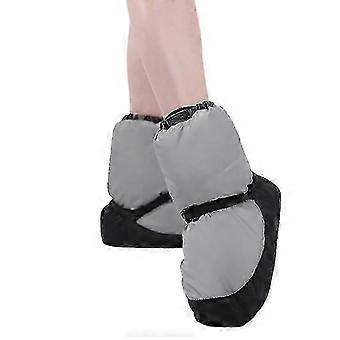 Women's Padded Short Cotton Exercise Boots compatible with Warm Ballet Dance