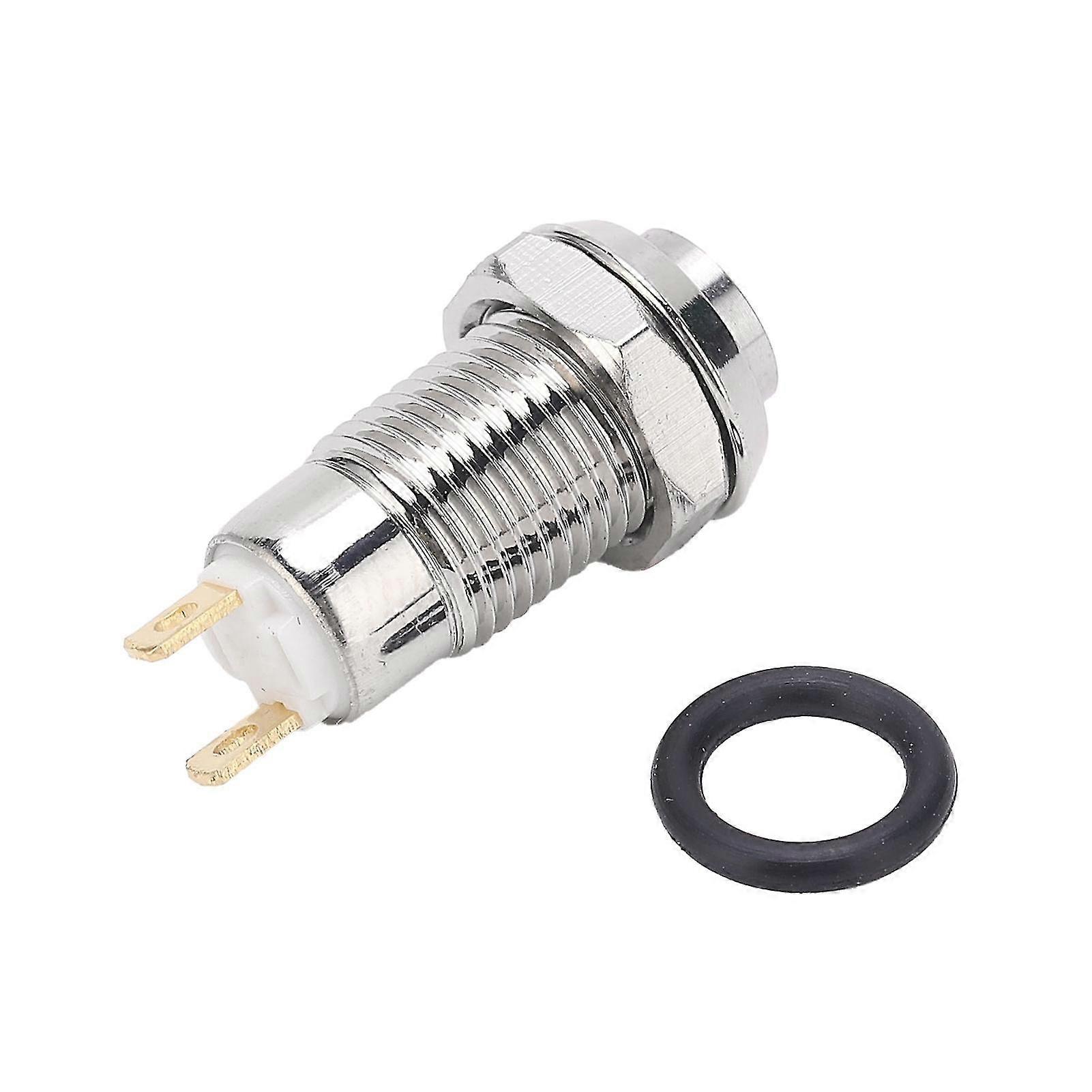8mm Waterproof Momentary Push Button Switch, Stainless Steel, Start Push Button, 3V