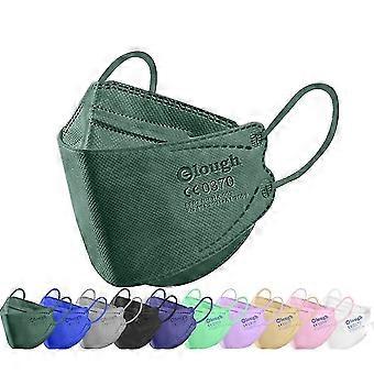 10pcs/20pcs/30pcs Ffp2 Kn95 Mask Protection Mask 4 lag beskyttelsesmaske anti støvforurening ansigtsmaske