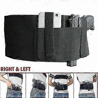 Concealment Classic Sport Belt Stealth Belly Band Holster Dold Bär Midja Under Skjorta Coat1s-svart