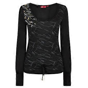 Puma Womens/Ladies Graphic Print Long-Sleeved T-Shirt