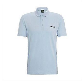 Boss Mens Contrast Logo Performance Regular Polo Shirt