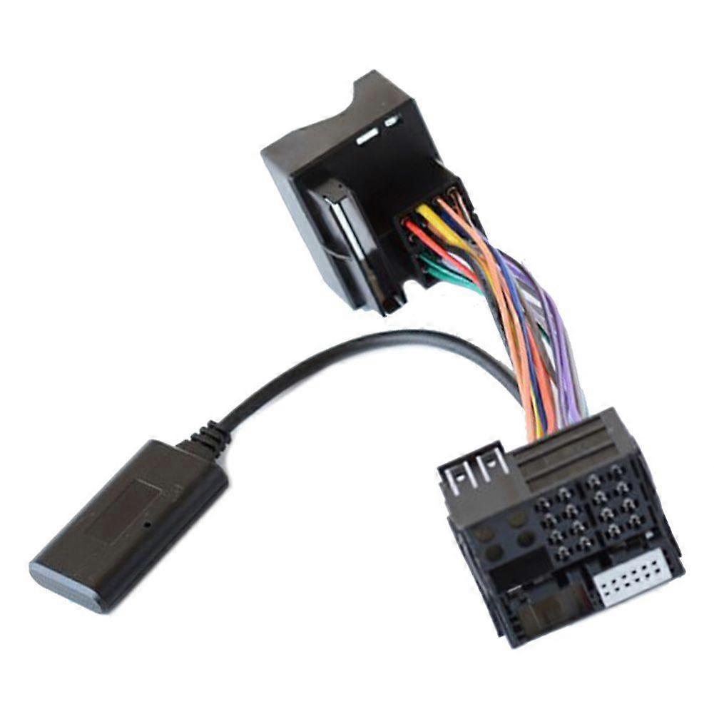 1pc Car Bluetooth Audio AUX Cable Big Plug Adapter 12-pin Interior Accessories For BMW E60 E63 E64 E61 E62 CD